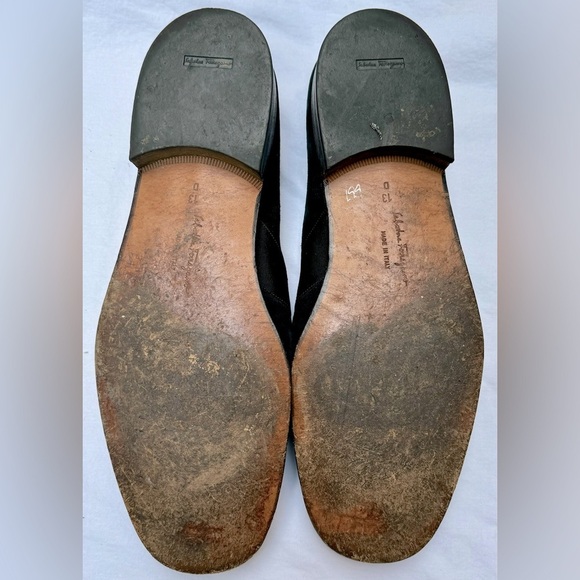 SALVATORE FERRAGAMO Velvet Dress Loafer